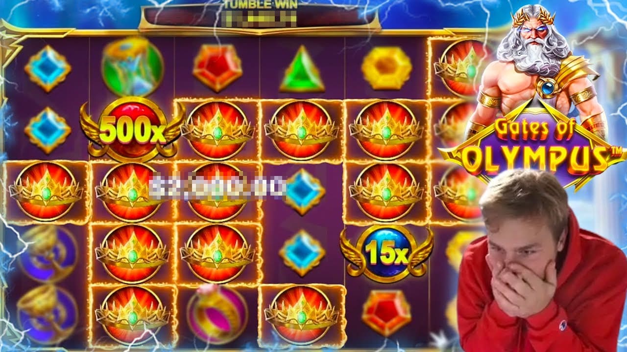 Maximum winnings in Gates of Olympus online slot at Stake Casino from Canada 