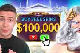 Popular British streamer AyeZee buys $100,000 bonus at Gates of Olympus online casino